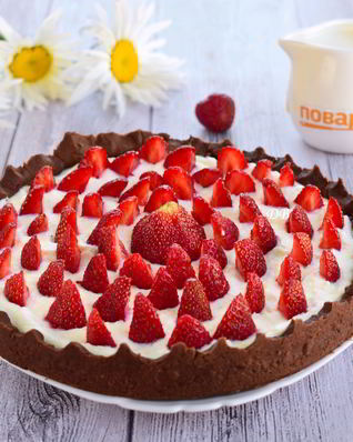 Тарт Клубичный лес