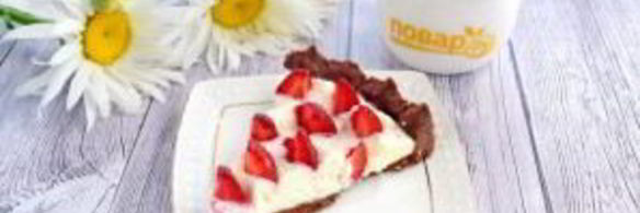 тарт клубичный лес