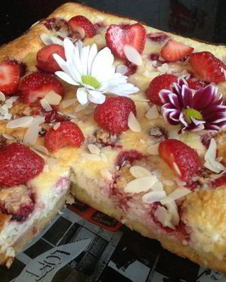 Тарт Клубника и кокос