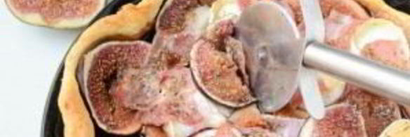 тарт с беконом и инжиром