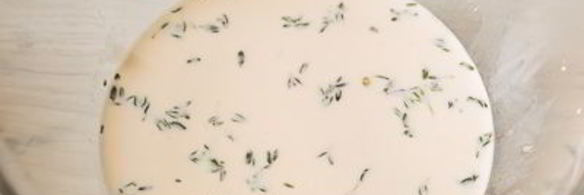 тарт с белыми грибами и луком-пореем