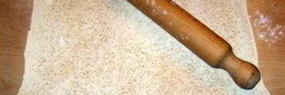 тарт с домашним марципаном из миндаля и грецких орехов