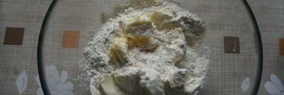 тарт с грушами и миндалем