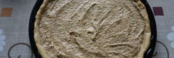 тарт с грушами и миндалем