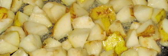 тарт с грушами