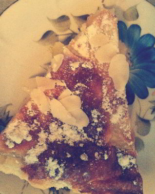 Тарт с грушей