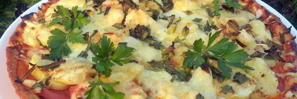 тарт с картофелем и сардельками быстрый ужин