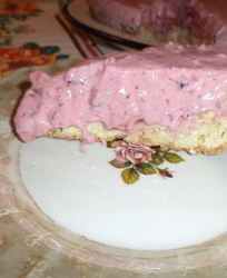 Тарт с клюквенно-яблочной начинкой