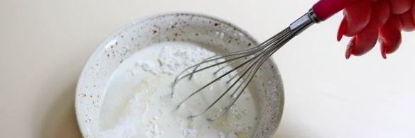 тарт с кремом из пудинга и клубники