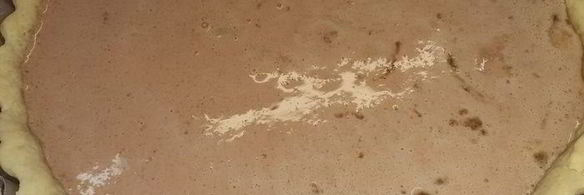 тарт с куриной печенью