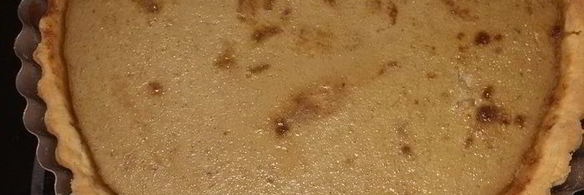 тарт с куриной печенью