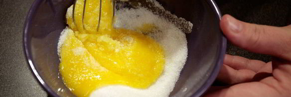 тарт с лимонной начинкой и белковым кремом