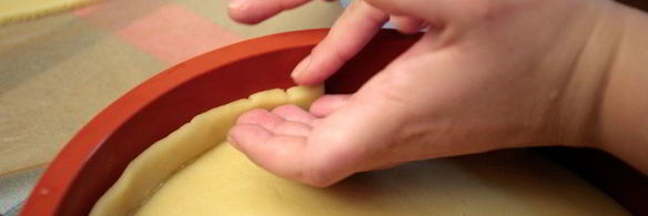 тарт с лимонной начинкой и белковым кремом