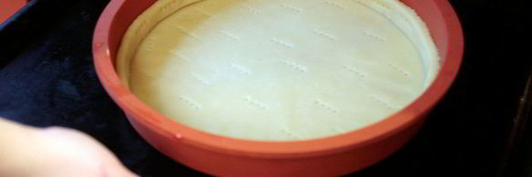 тарт с лимонной начинкой и белковым кремом