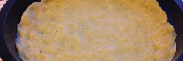 тарт с малиной и заварным медовым кремом