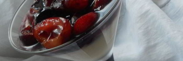 тарт с маскарпоне и черешней