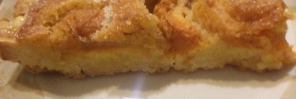 тарт с миндальным кремом и абрикосами