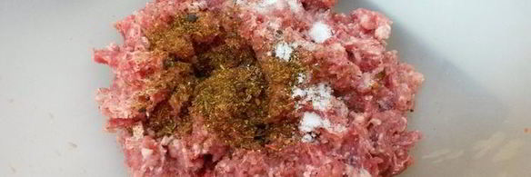 тарт с мясными фрикадельками