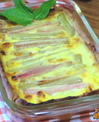 Тарт с ревенем