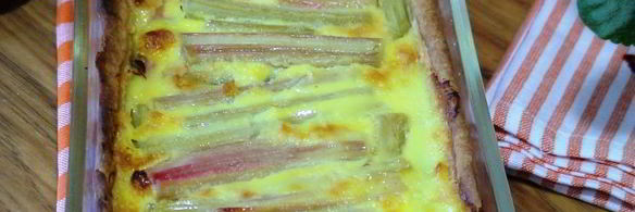 тарт с ревенем