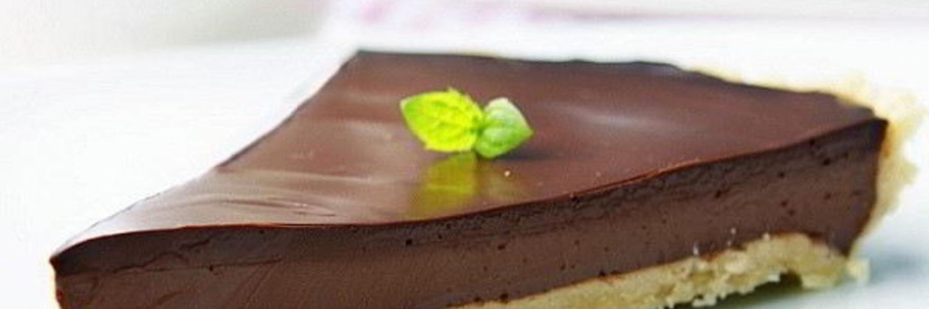 Тарт с шоколадной начинкой