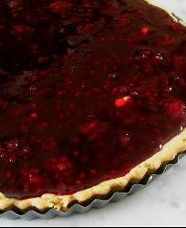 Тарт с ягодами и лимонным кремом