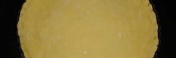 тарт с заварным кремом и малиновым желе