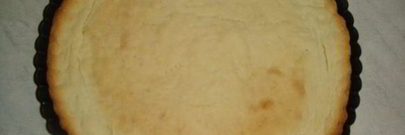 тарт с заварным кремом и малиновым желе