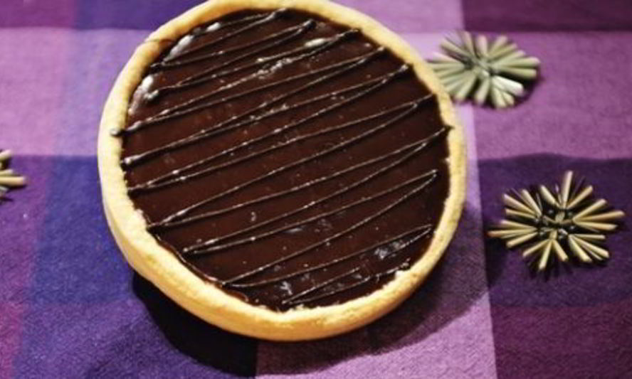 Рецепт тарта сникерс