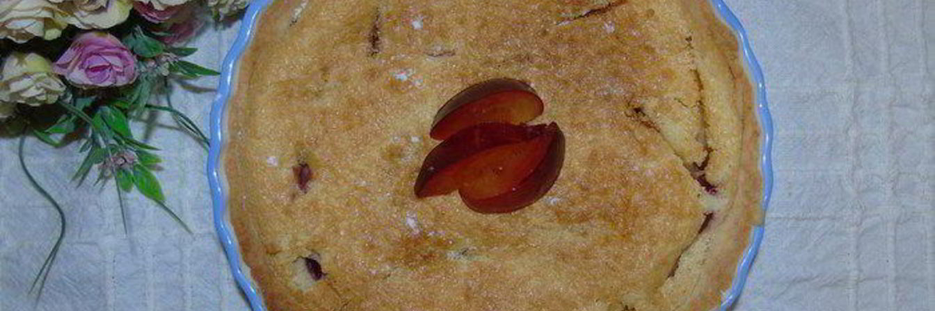 Тарт со сливой