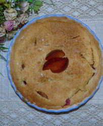 Тарт со сливой