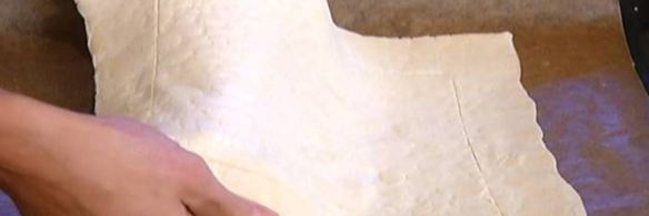 тарт со спаржей, ветчиной и пармезаном