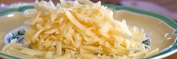 тарт со спаржей, ветчиной и пармезаном