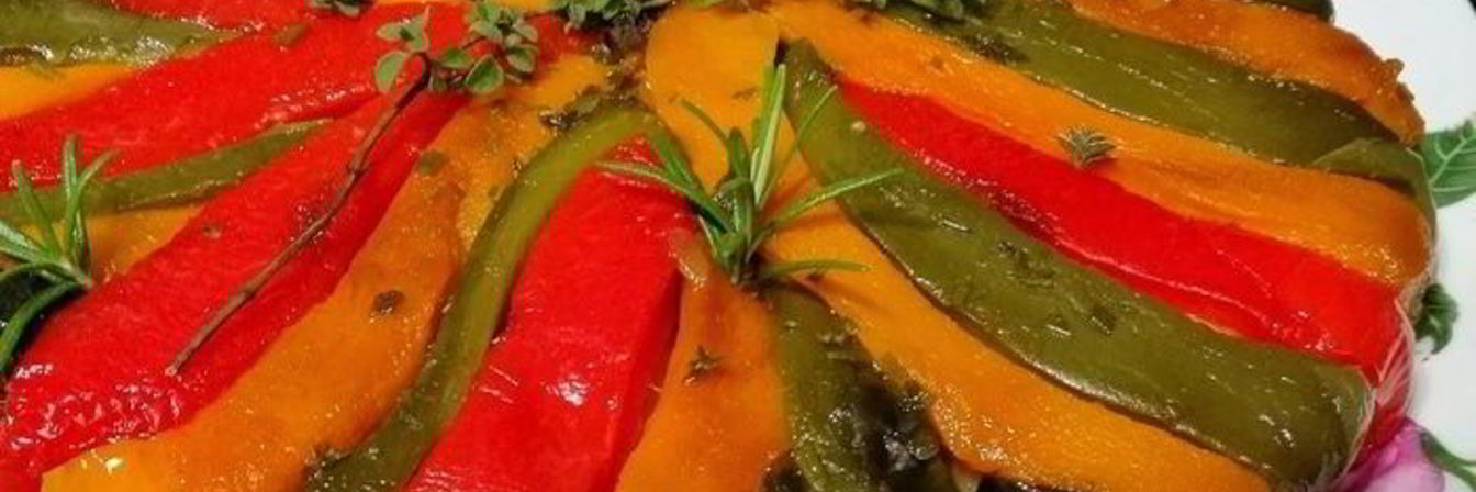 Тарт татен с перцами