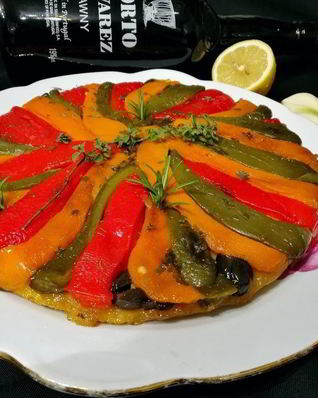 Тарт татен с перцами