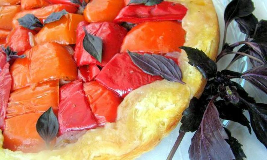 Рецепт тарта татен со сладким перцем