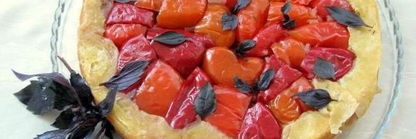 тарт татен со сладким перцем