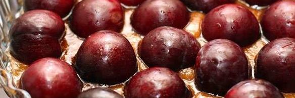 тарт татен со сливами