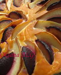 Тарт Творог, фрукты, карамель