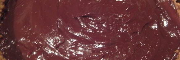 трюфельный тарт с малиной