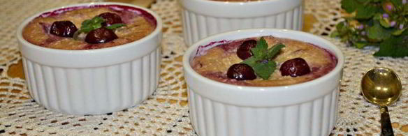 творожно-вишневый тарт