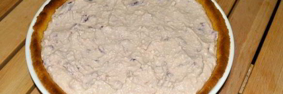 творожно-вишневый тарт