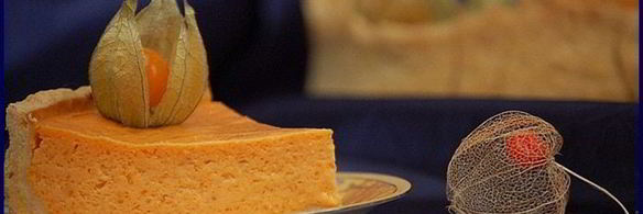 тыквенно-карамельный тарт