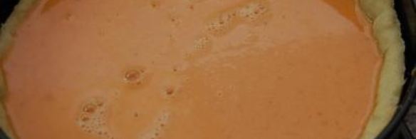 тыквенно-карамельный тарт