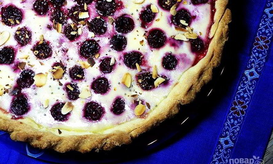 Рецепт вишневого тарта