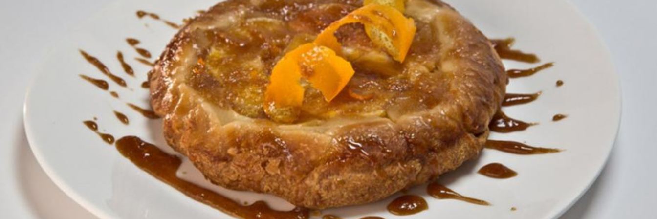 Яблочно-апельсиновый тарт