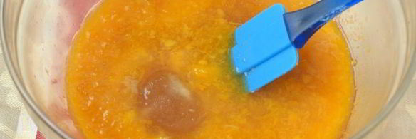 тыквенное желе с меренгой