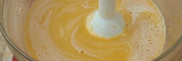 тыквенное желе с меренгой