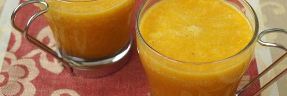 тыквенное желе с меренгой