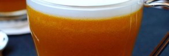 тыквенное желе с меренгой